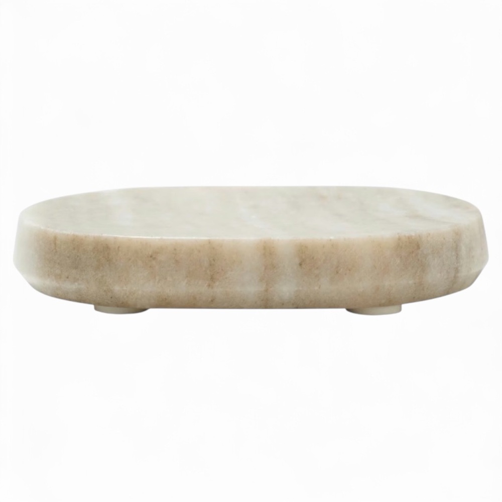 Archipelago Natural Marble Soap Dish NWT/In Box
